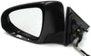 2012-2014 Toyota Camry Driver Left Side Power Door Mirror Black 32592