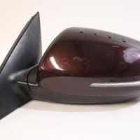 2011-2015 KIA OPTIMA DRIVER LEFT SIDE POWER DOOR MIRROR DARK CHERRY