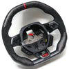 Fits 2016 Huracan Custom Carbon Fiber & Leather Flat Bottom Steering Wheel