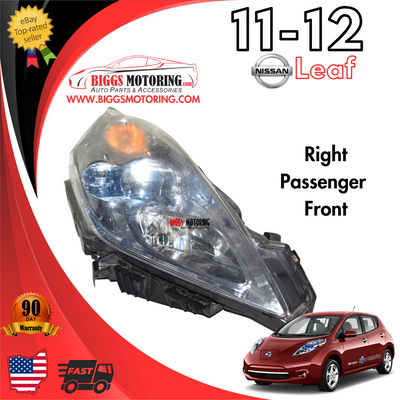 2011 - 2012 Factory Oem Nissan Leaf Right Passenger Front Headlight