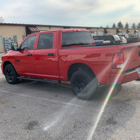 2018 Ram 1500 Crew Cab 3.6L 4X4 Red 8.4 Touch screen 5.7 bed liner many upgrades