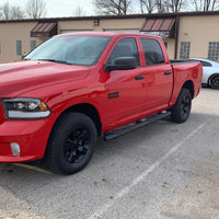 2018 Ram 1500 Crew Cab 3.6L 4X4 Red 8.4 Touch screen 5.7 bed liner many upgrades