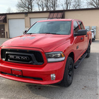 2018 Ram 1500 Crew Cab 3.6L 4X4 Red 8.4 Touch screen 5.7 bed liner many upgrades