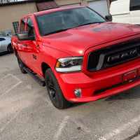 2018 Ram 1500 Crew Cab 3.6L 4X4 Red 8.4 Touch screen 5.7 bed liner many upgrades