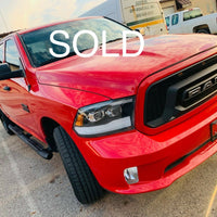 2018 Ram 1500 Crew Cab 3.6L 4X4 Red 8.4 Touch screen 5.7 bed liner many upgrades