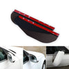 2pcs New Universal Flexible PVC Rearview Mirror Rain Shade Rainproof Blades Car Back Mirror Eyebrow Rain Cover Car Accessories