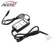 AOZBZ Car Aux-in Adapter 3.5mm MP3 Player Audio Interface for Honda Accord Civic Odyssey Car Audio Interface