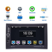 Universal Design 7 Inch Digital Touch Screen 2 Din HD Car Radio MP5 Player Bluetooth GPS Navigation Muti-media Player