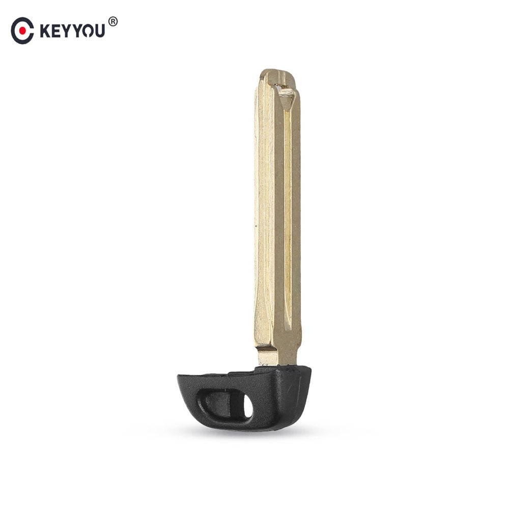 KEYYOU Key keyless Entry UNCUT Blade For Toyota Spare Smart Key Toyota Corolla Camry Prius